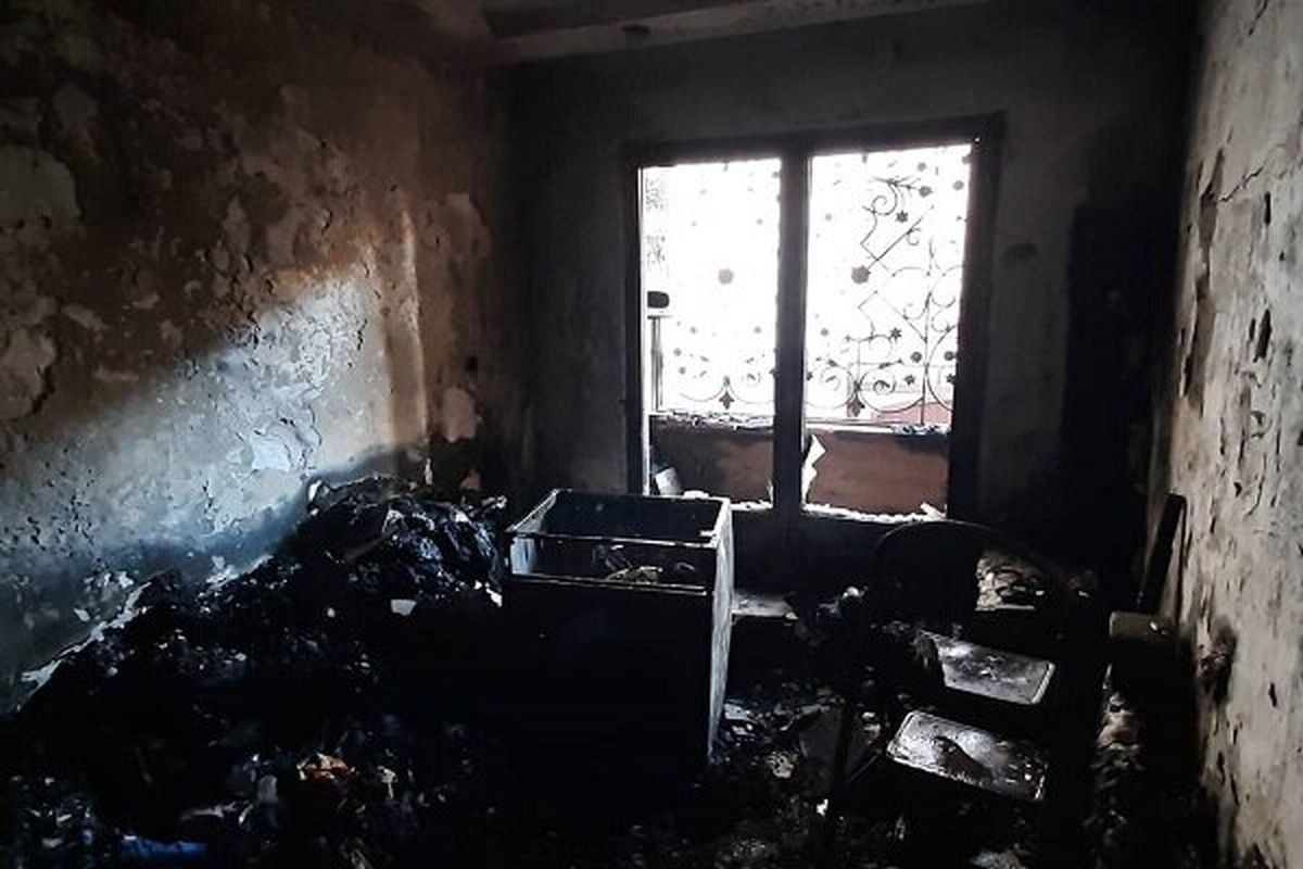 گاراژ محمدخانی گرگان در آتش سوخت