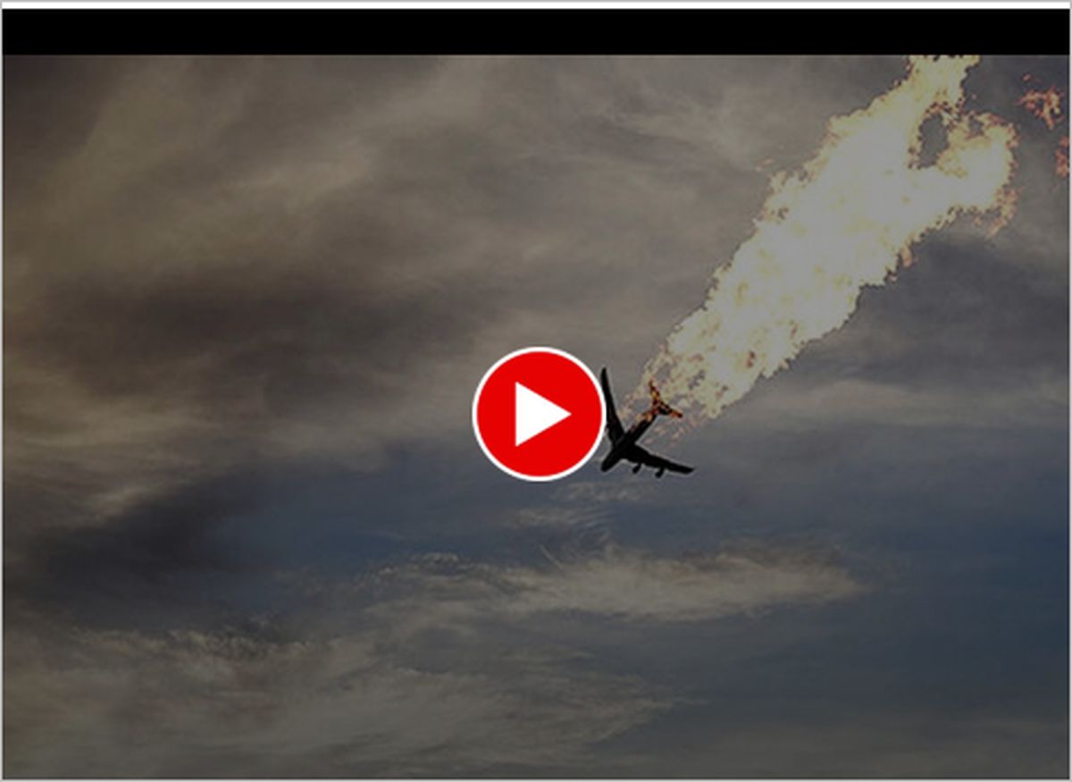 ببینید | هواپیمای مسافربری با ۷۲ سرنشین در نپال سقوط کرد !