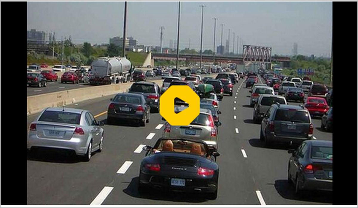 ببینید | سال نو با ترافیک وحشتناک در کالیفرنیا