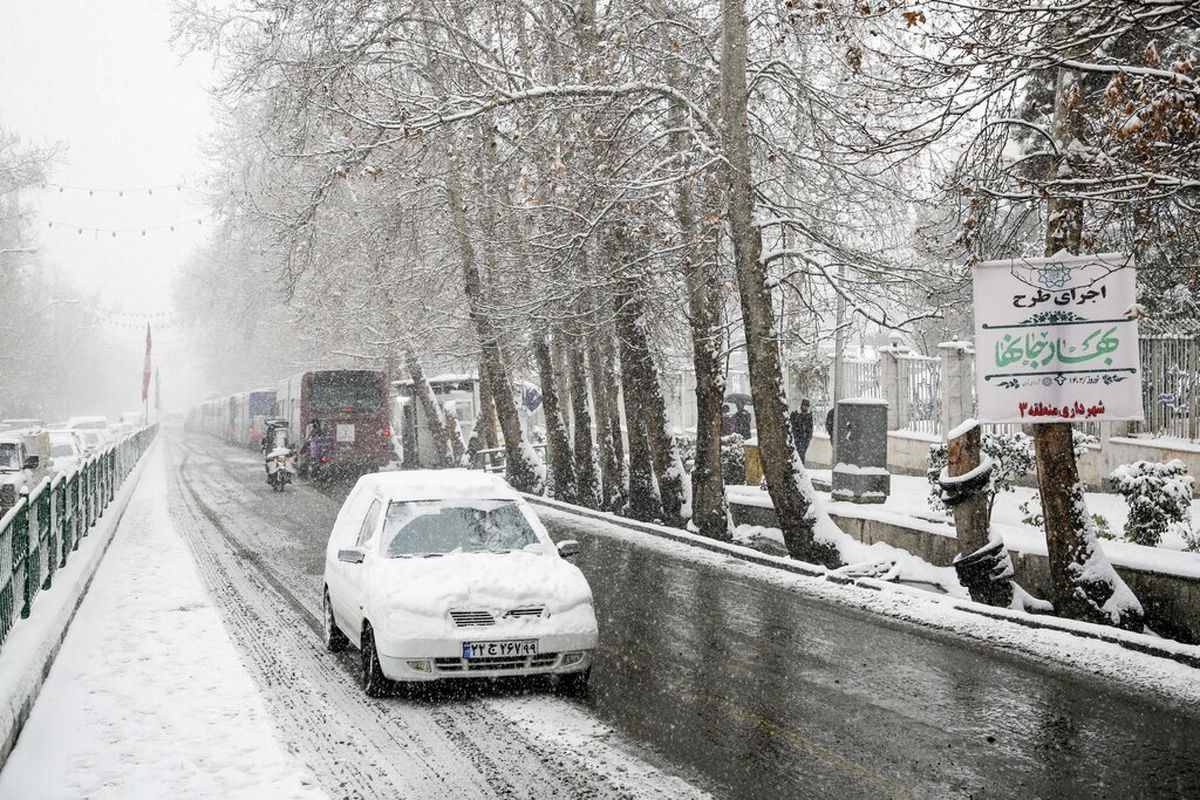 هشدار به تهرانی‌ها | برف تا پنج‌شنبه ادامه دارد