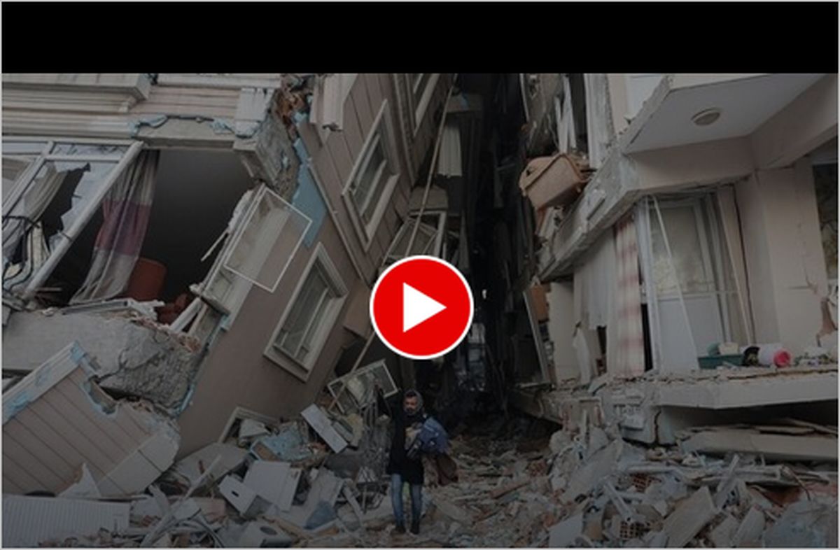 ویدیو | نجات پیرزن ۷۴ ساله ترکیه‌ای پس از 11 روز از زیر آوار زلزله