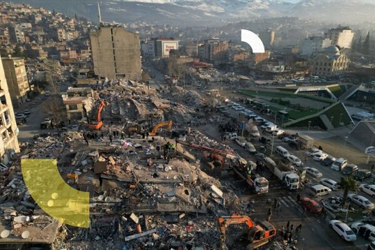 ویدیو | بلایی که زلزله بر سر هاتای ترکیه آورد