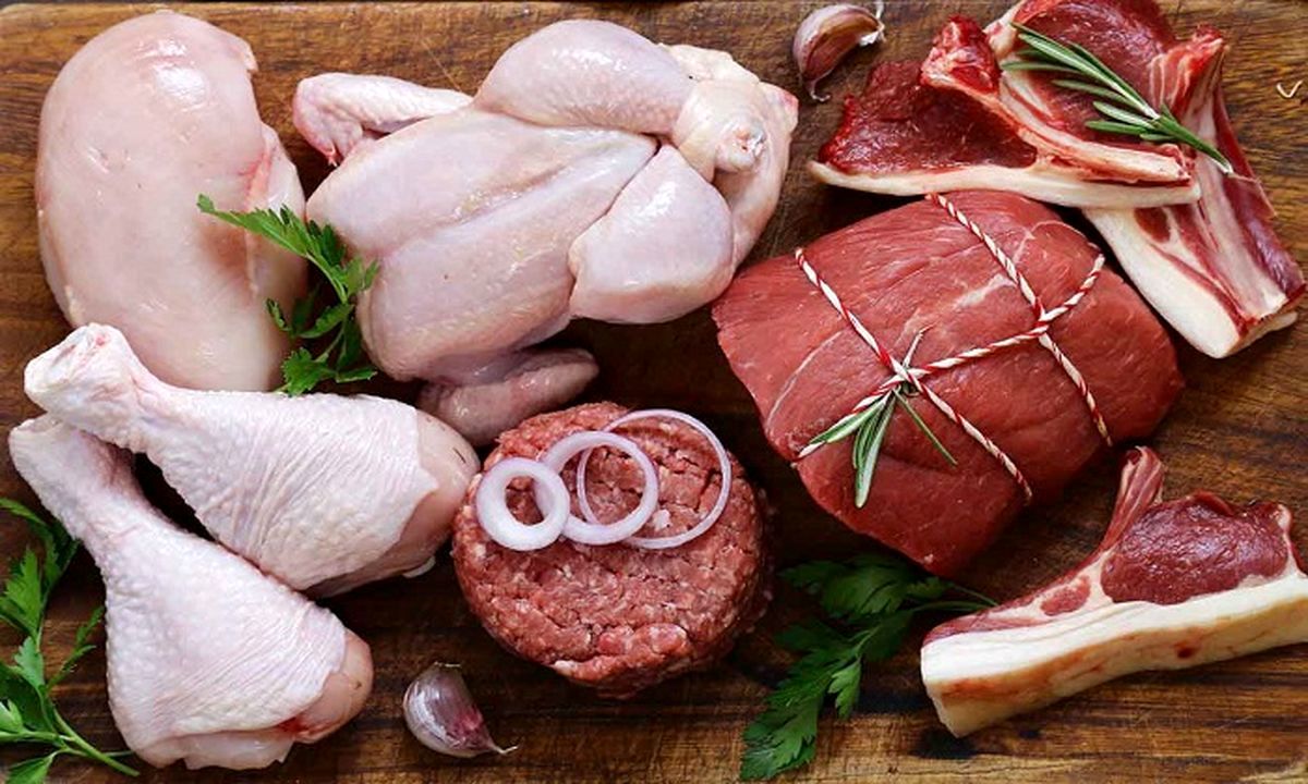 قیمت نجومی گوشت و مرغ در آستانه نوروز |  گوشت قرمز ۵۰۰ هزارتومان را رد کرد + جدول