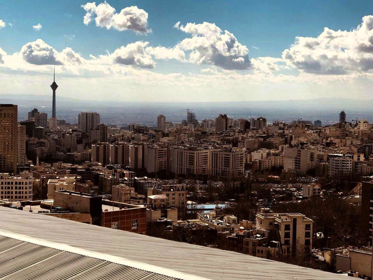 جنگنده ای که دیشب در آسمان تهران دیده شد + عکس