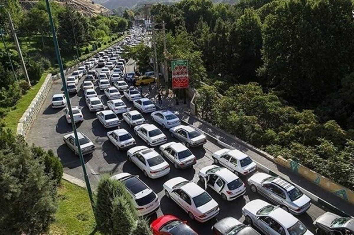 ترافیک سنگین در همه جاده‌های منتهی به شمال در آخرین روز ماه رمضان