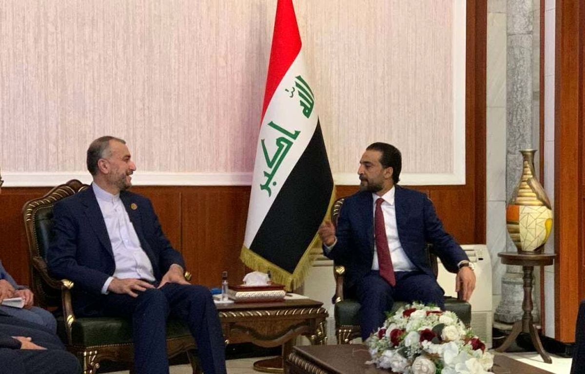 رئیس مجلس عراق با امیرعبداللهیان دیدار می‌کند