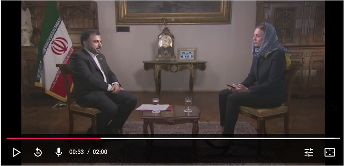 ببینید: ویدئوی مصاحبه وزیر ارتباطات با رسانه روسی