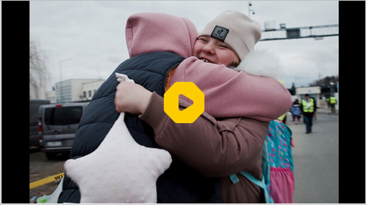 ببینید: خانواده اوکراینی پس از ماه‌ها دوری و جدایی به هم رسیدند!