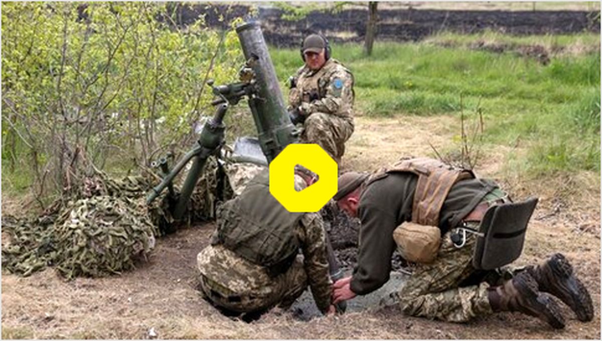 ببینید | لحظه شکار پهپاد انتحاری روسیه توسط پلیس اوکراین!