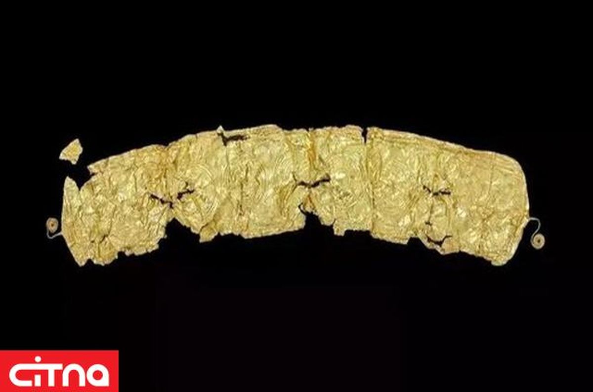 کشاورز خوش‌شانس کمربند طلای ۲۵۰۰ ساله را در زمینش پیدا کرد !