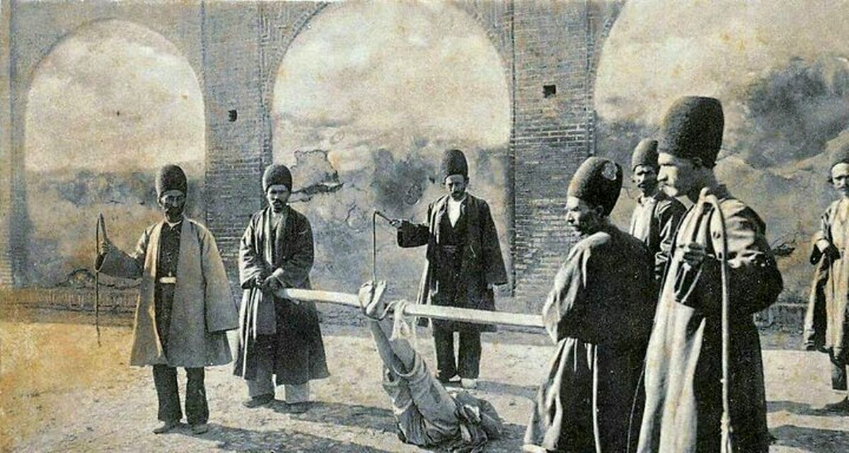 قاجاری‌ها برای تنبیه خدمتکاران چه می‌کردند ؟ + عکس