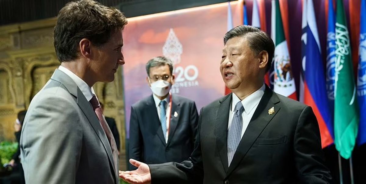 تحقیر  رئیس جمهور کانادا توسط رهبر چین + ویدیو