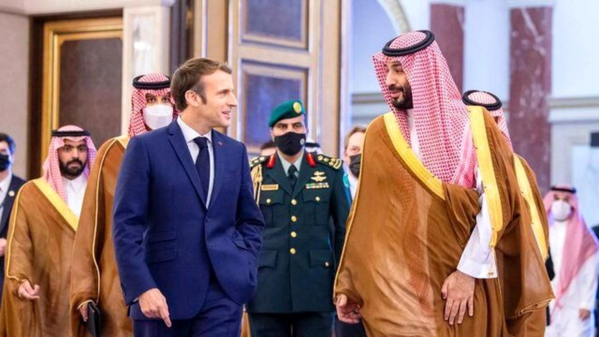 بن‌سلمان و مکرون دیدار کردند