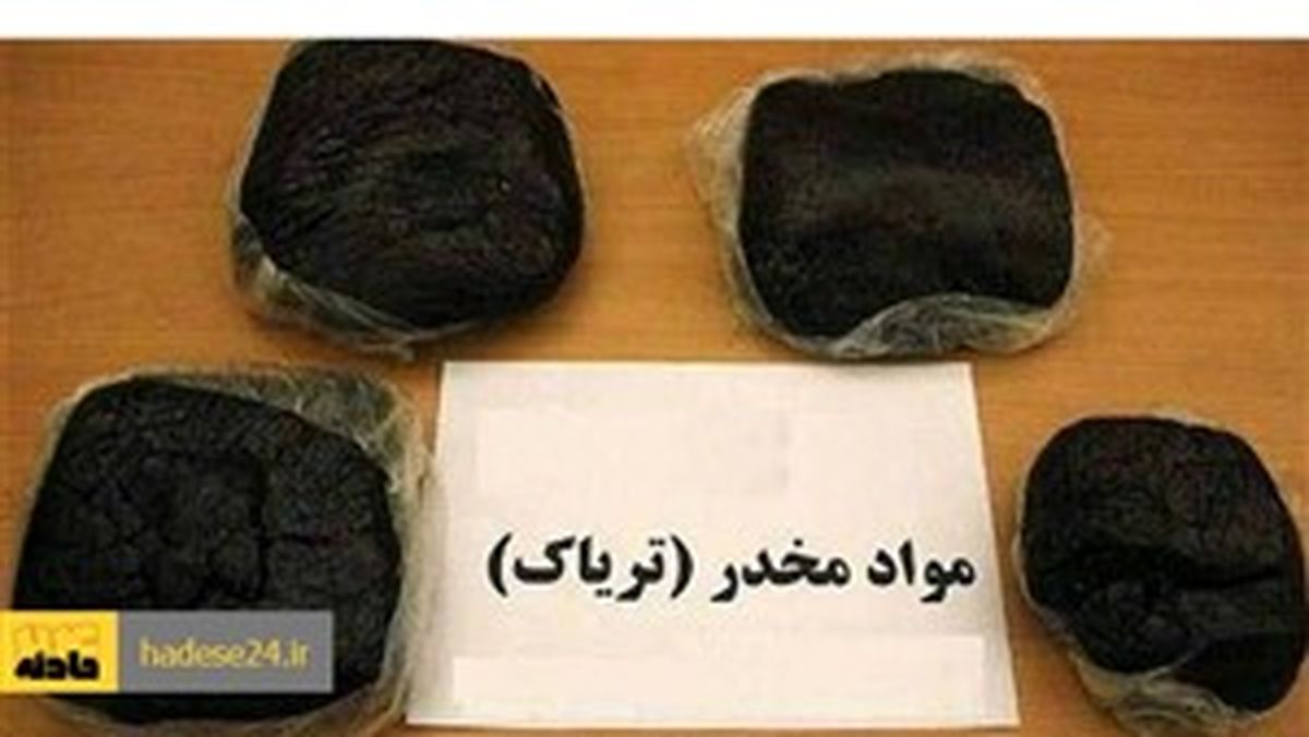 کشف تریلی حمل تریاک با لوله بخاری در مشهد !