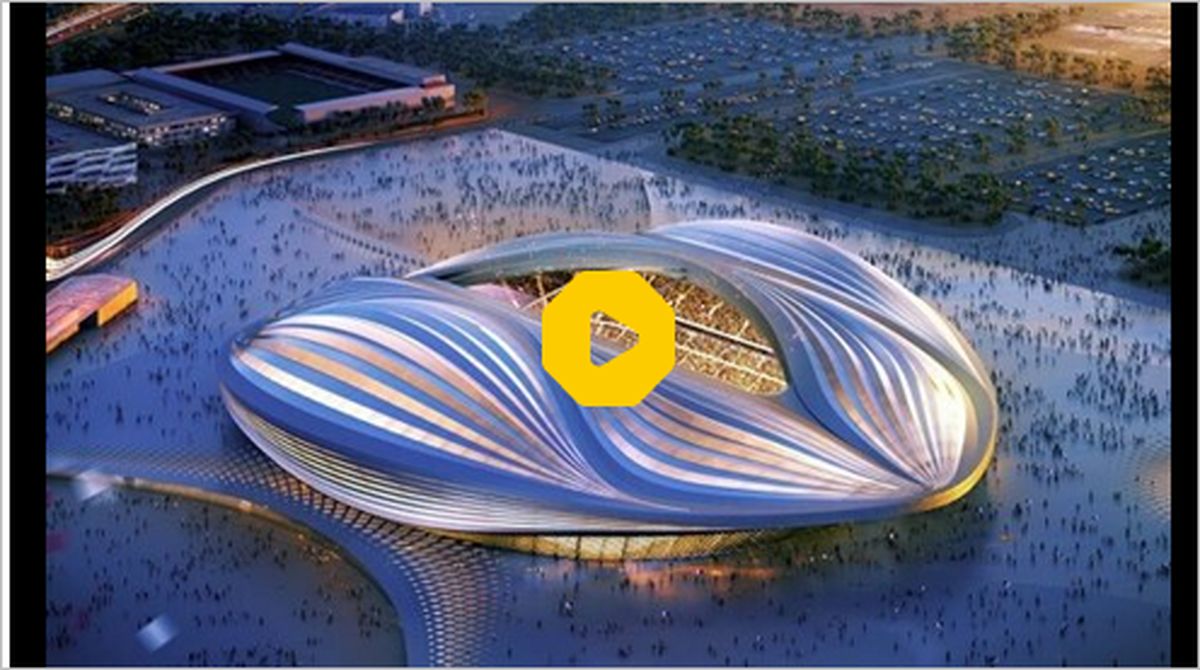 ببینید | اتاق خصوصی ثروتمندان زمان تماشای بازی‌های جام جهانی در قطر