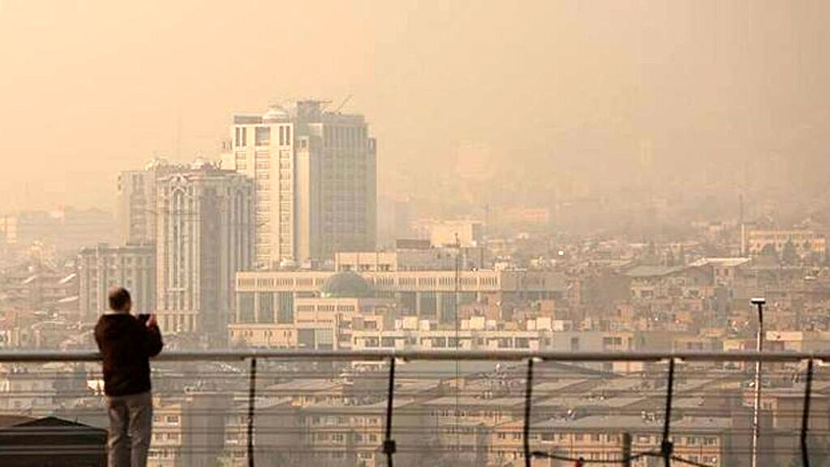 آلوده‌ترین منطقه تهران مشخص شد   شاخص آلودگی هوای به ۱۷۱ رسید