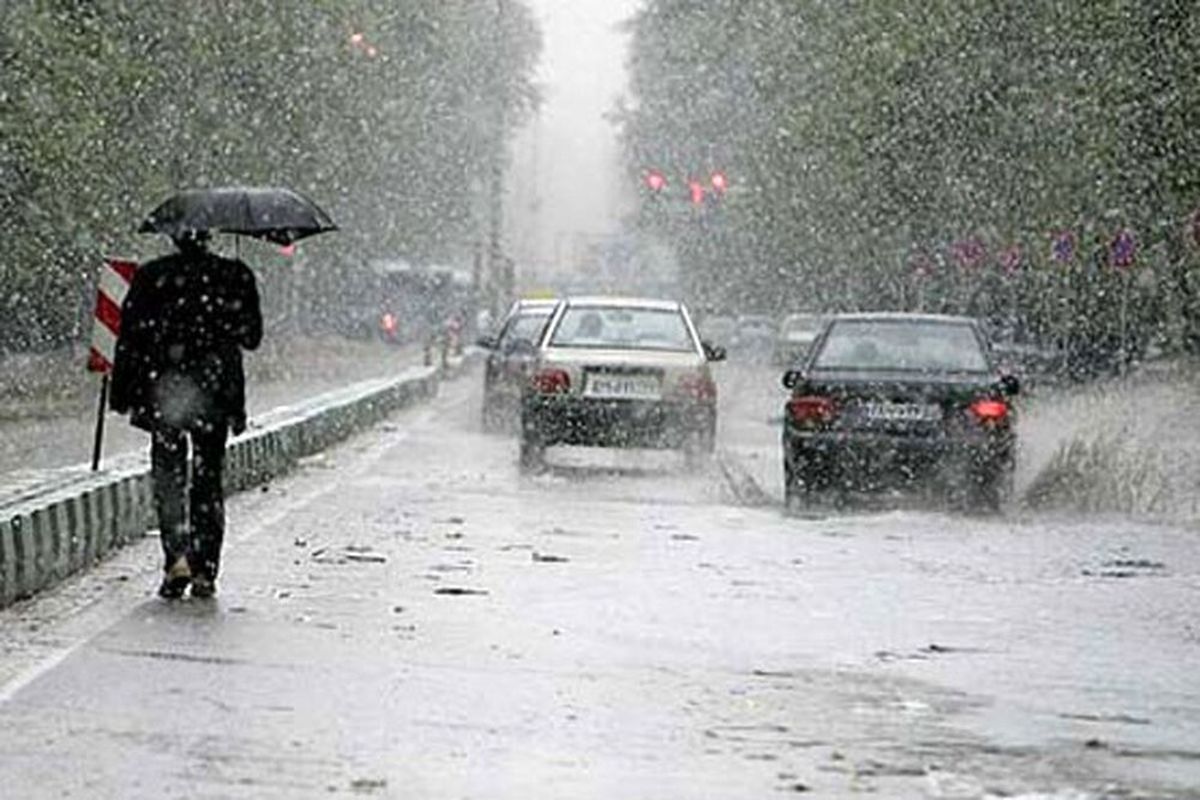 بارش برف و باران در ۱۶ استان  آلودگی هوا در ۷ شهر