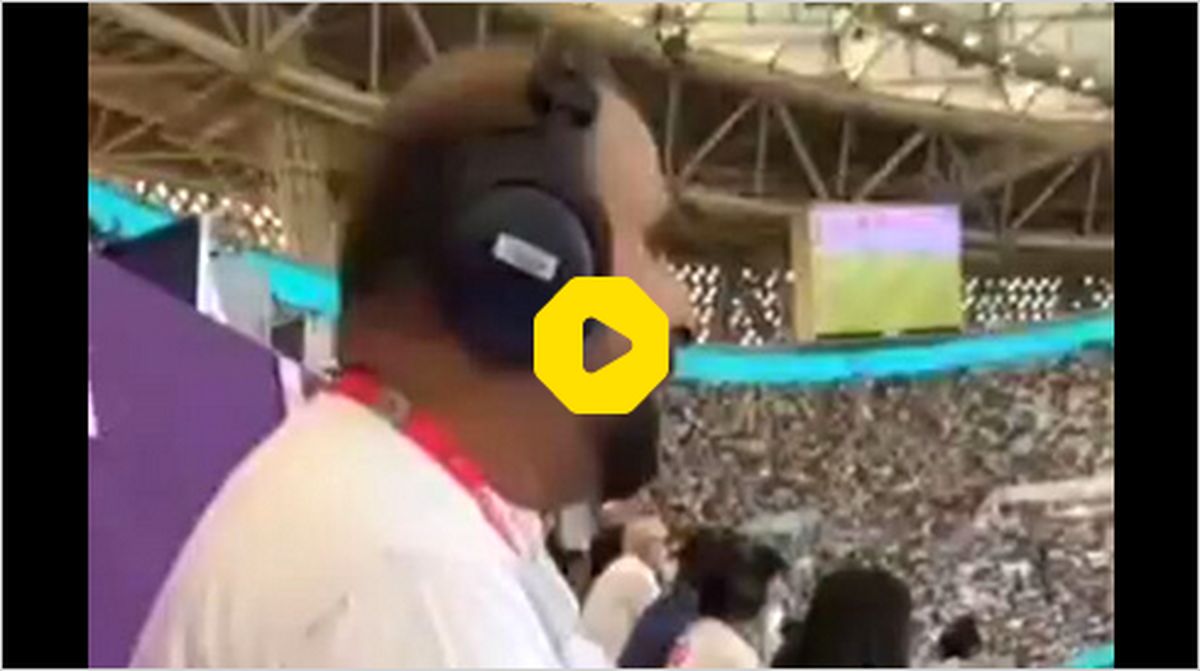 ببینید | پشت صحنه‌ گزارش‌های عربی در جام جهانی