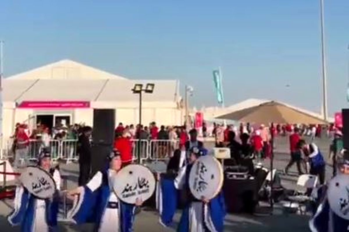 ببینید | رقص زنان اعزامی ایران در قطر