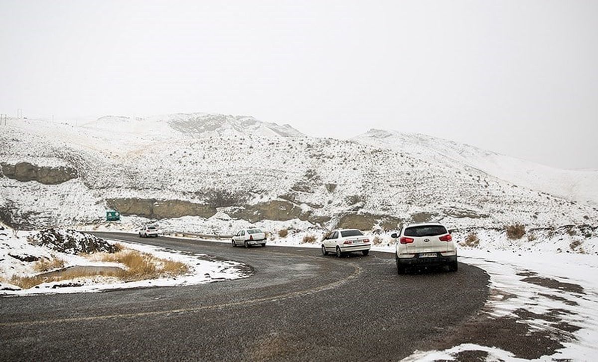 آخرین وضعیت راه‌ها و جاده‌ها در استان‌های کشور