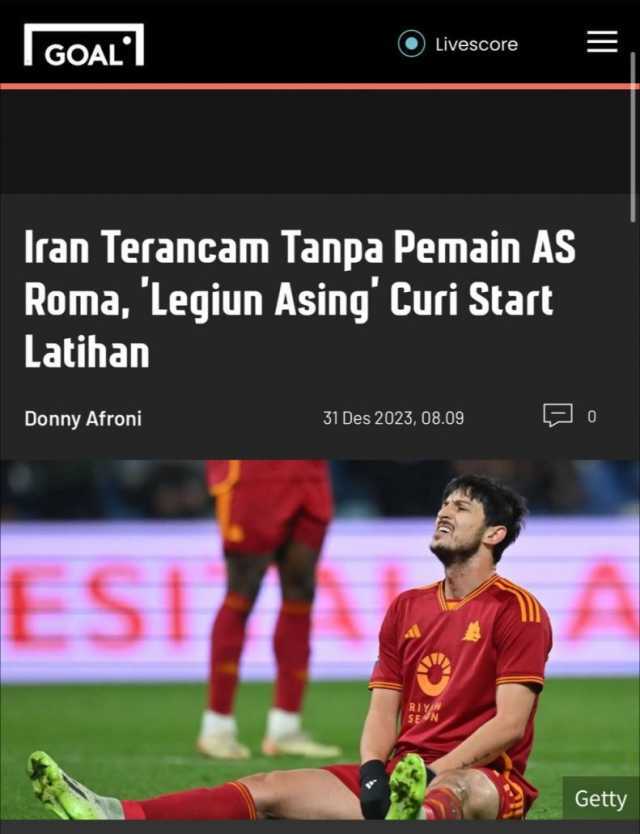 عکس | سردار آزمون در جام ملت‌های آسیا غایب است