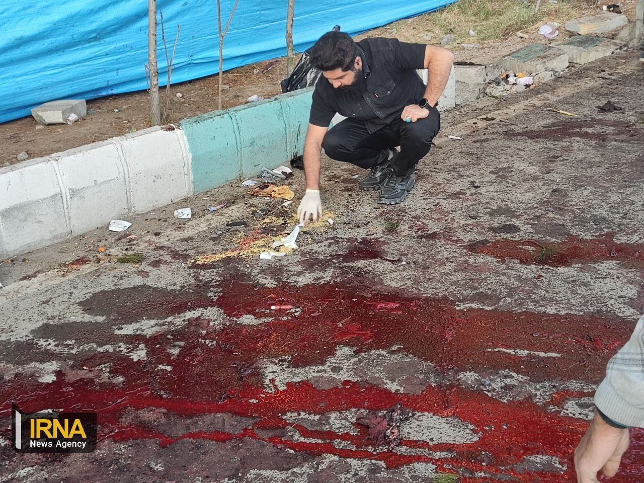 عکس | تصاویری جدید از محل جان‌باختگان گلزار شهدای کرمان