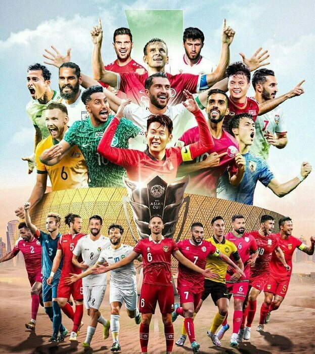 عکس | پوستر رسمی جام ملتها با حضور یک ایرانی عکس | پوستر رسمی جام ملتها با حضور یک ایرانی