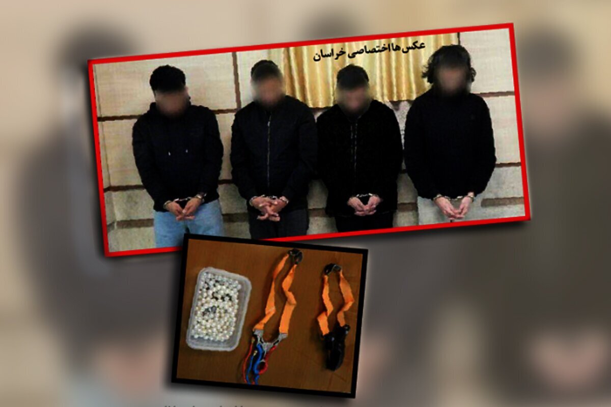 دستگیری «اشباح سیاه» در مشهد | اعضای این گروه مخوف همه دانشجو بودند