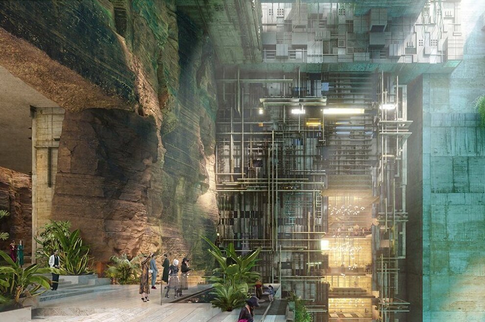 عکس | پروژه حیرت‌انگیز بن‌سلمان در دل دریا