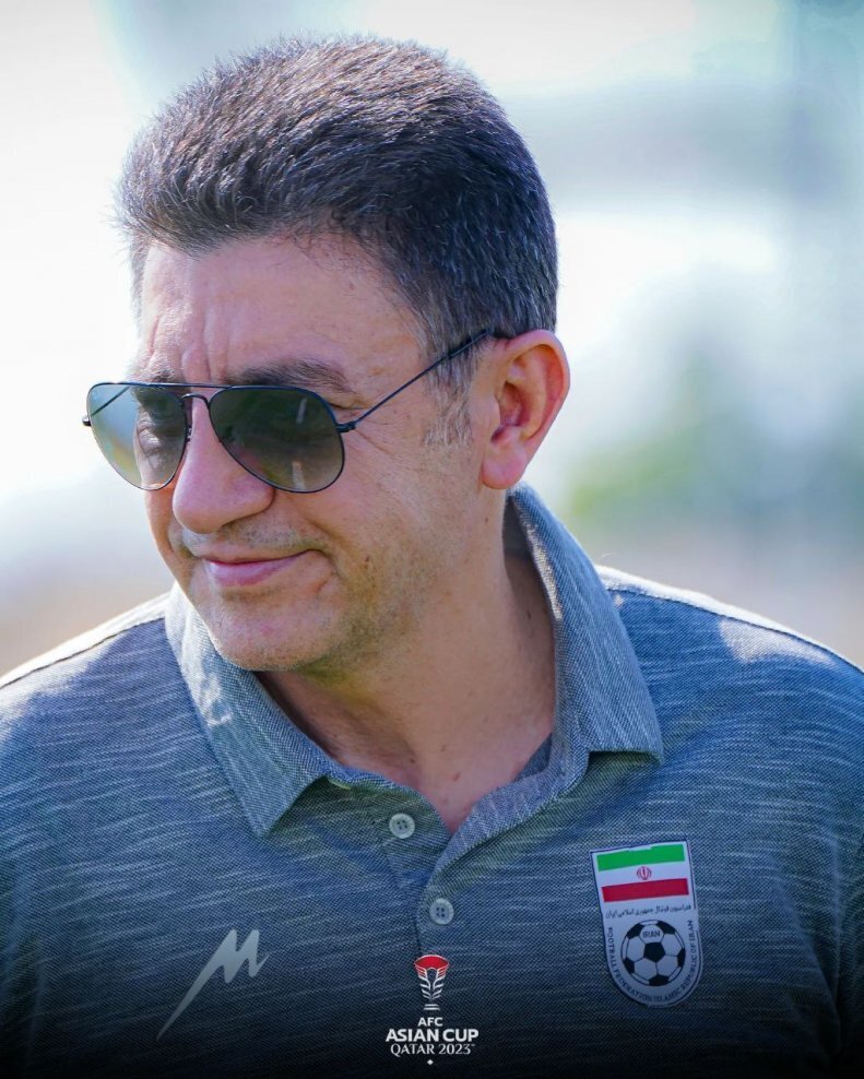 عکس | تیپ جدید قلعه نویی در تمرین تیم ملی