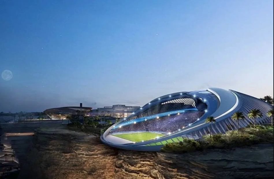 عکس | طراحی استادیومی عجیب و مجهز در عربستان برای جام جهانی ۲۰۳۴ عکس | طراحی استادیومی عجیب و مجهز در عربستان برای جام جهانی ۲۰۳۴