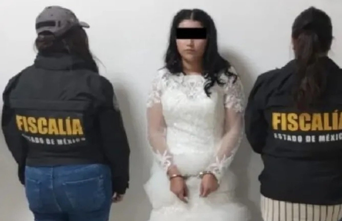عکس | دستگیری عروس خانم در روز عروسی