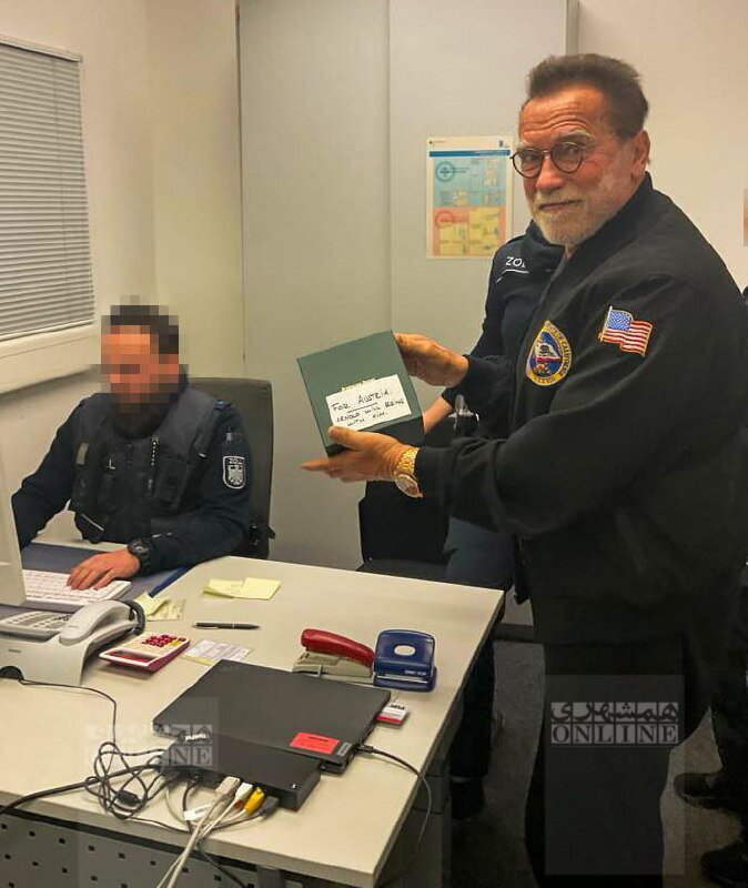 عکس | دلیل جالب بازداشت آرنولد شوارتزنگر عکس | دلیل جالب بازداشت آرنولد شوارتزنگر