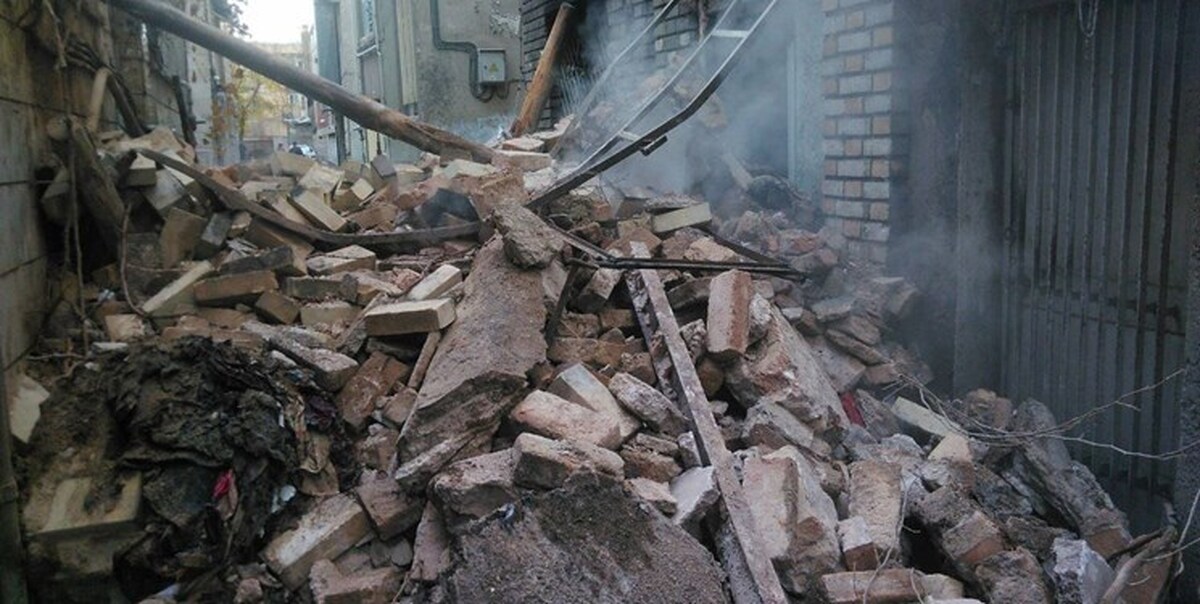 ویدیو | ریزش ساختمانی سه طبقه در سبلان شمالی