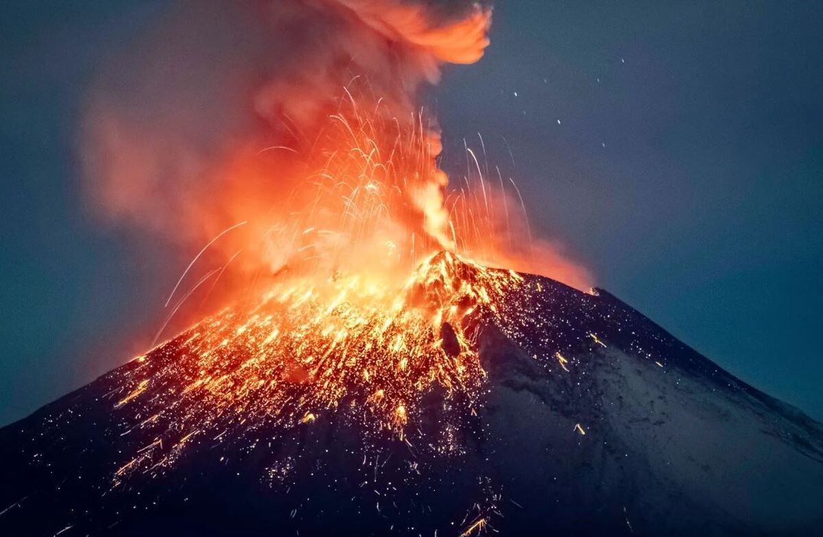 ویدیو | فوران آتشفشان مایون در فیلیپین