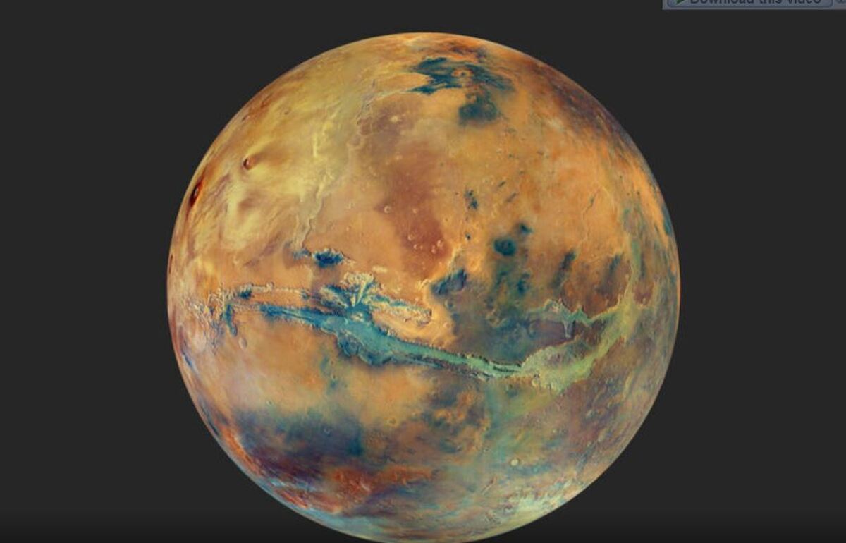 ویدیو | تصاویری فوق‌العاده زیبا از غروب خورشید در مریخ