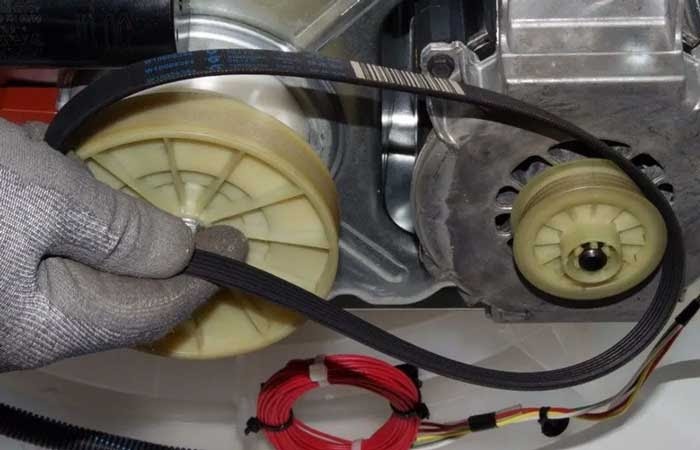 علائم خرابی تسمه ماشین لباسشویی علائم خرابی تسمه ماشین لباسشویی