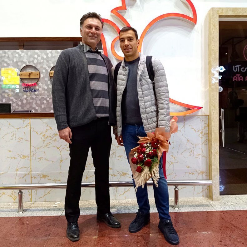 عکس | ستاره اروپایی تیم لیگ برتری از راه رسید