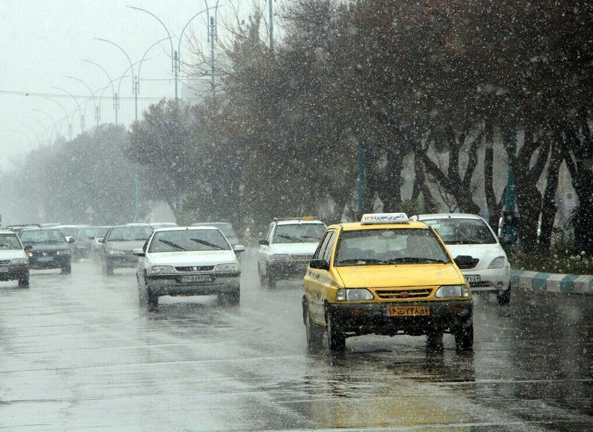 منتظر بارش گسترده برف و باران باشید | تشدید فعالیت سامانه بارشی در ۱۰ استان