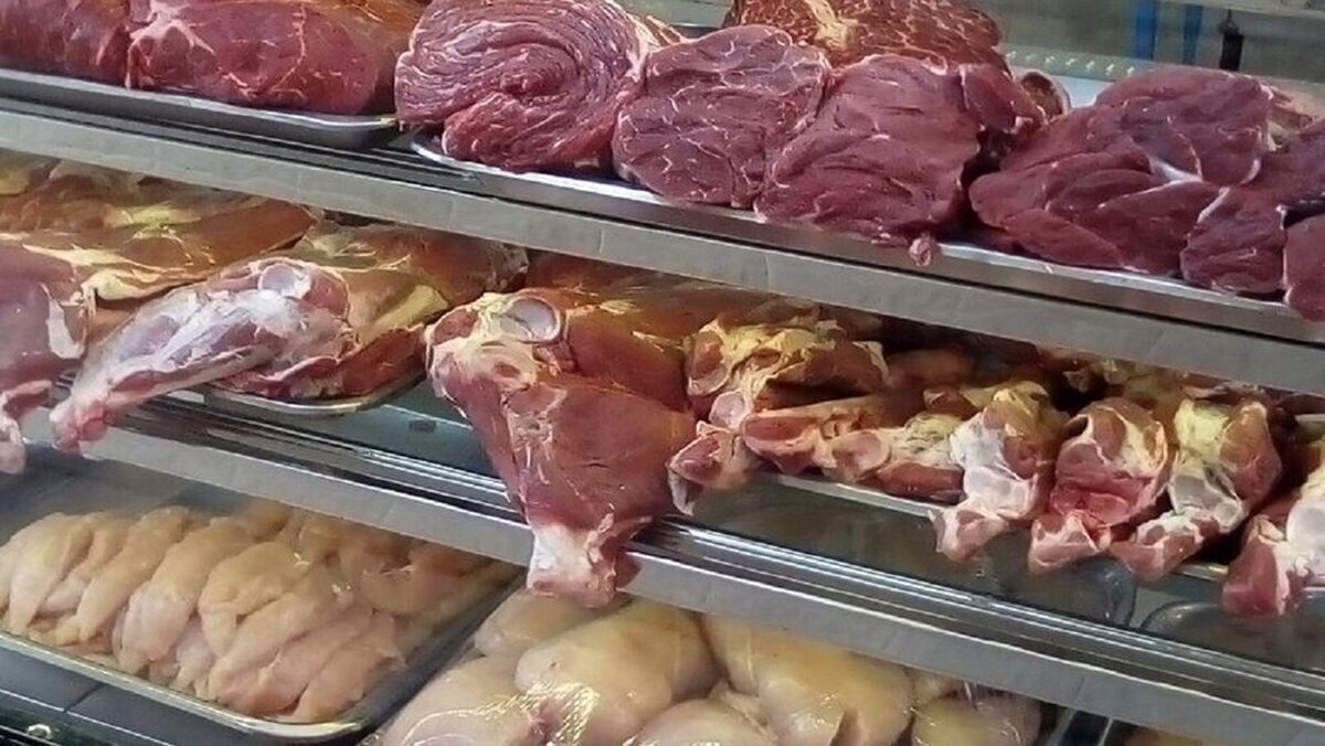 ویدیو | لحظه سرقت گوشت از قصابی