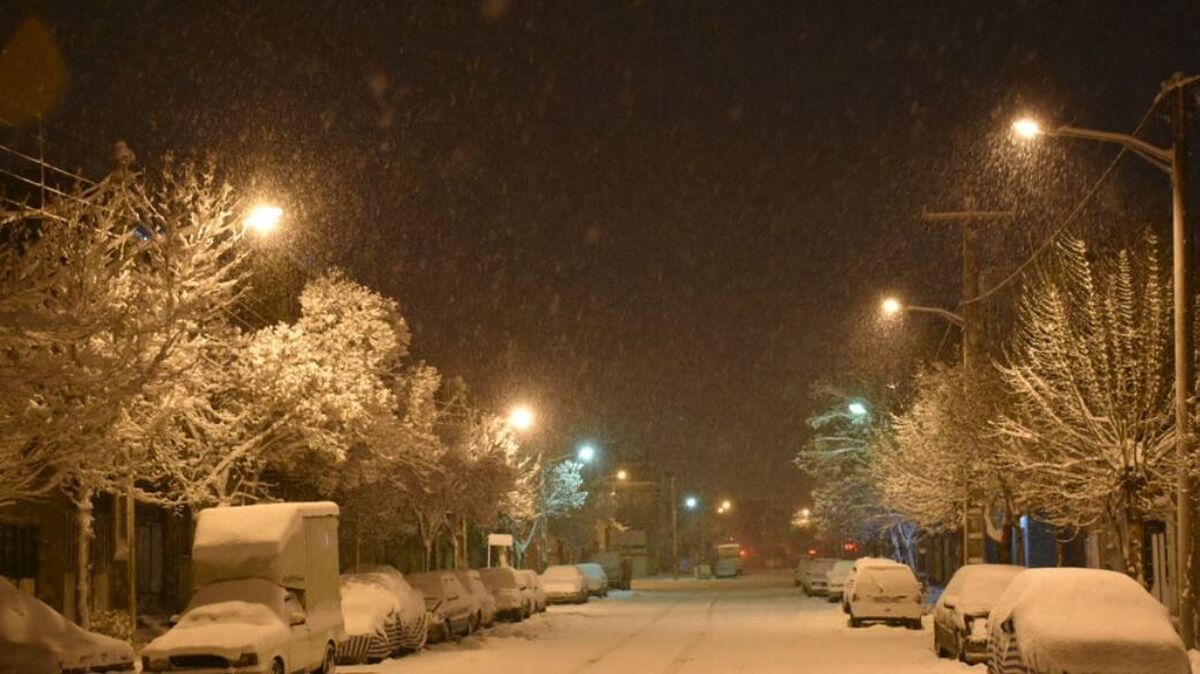 تهرانی‌ها غافلگیر شدند | بارش شدید برف در منطقه یک + ویدیو