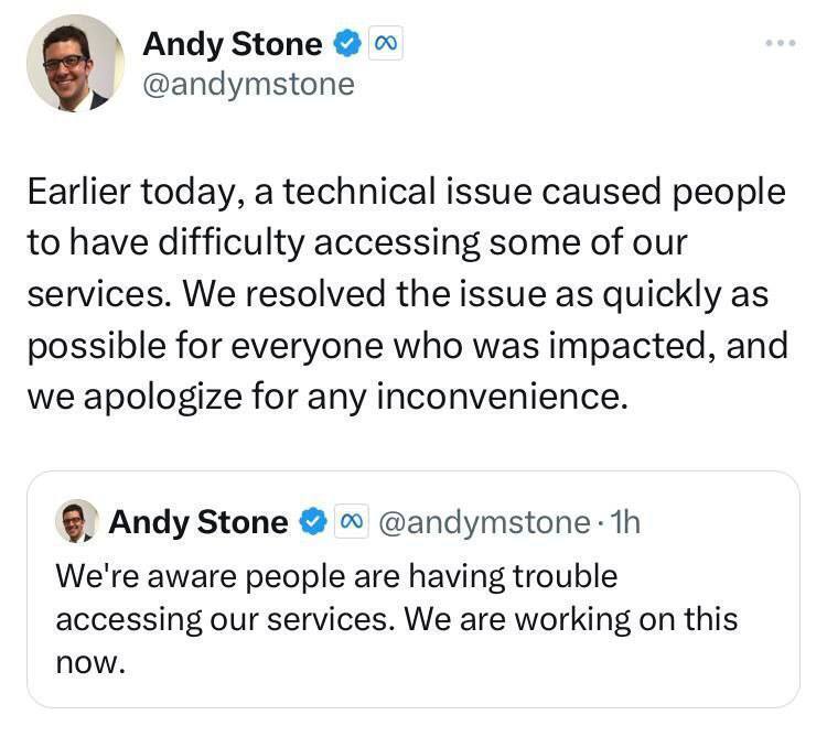 آخرین وضعیت اختلال در اینستاگرام و توضیح مسئولین آخرین وضعیت اختلال در اینستاگرام و توضیح مسئولین