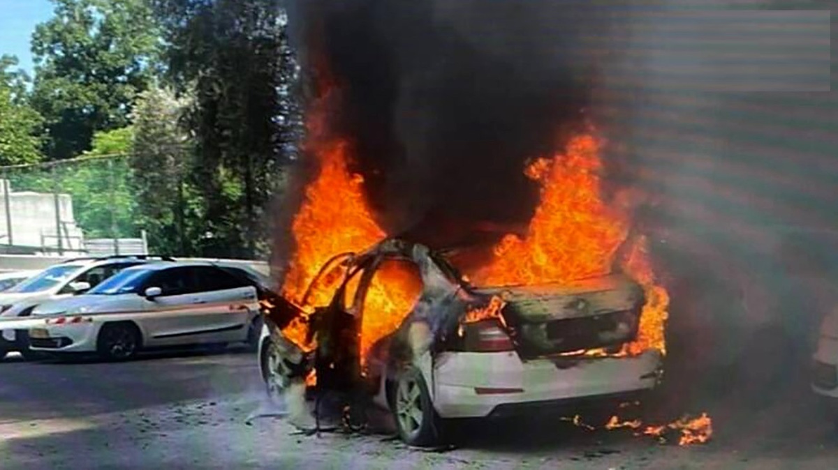 ویدیو | لحظه وحشتناک انفجار خودرو در جایگاه گاز