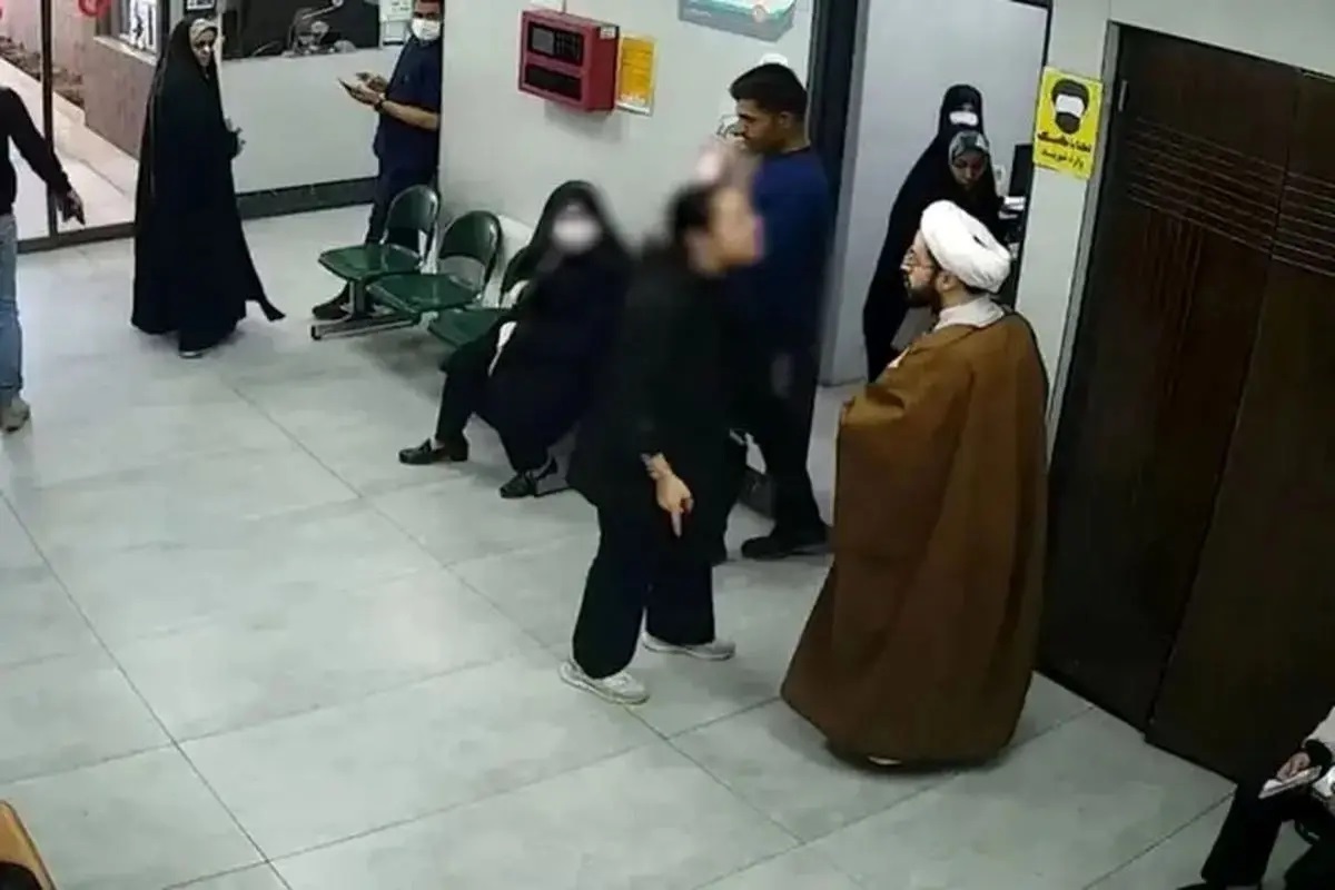 عصبانیت یک امام جمعه از طلبه قمی در درمانگاه