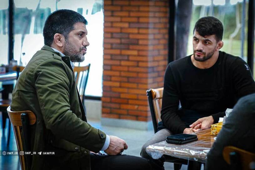 عکس | بازگشت حسن یزدانی به کمپ تیم ملی کشتی