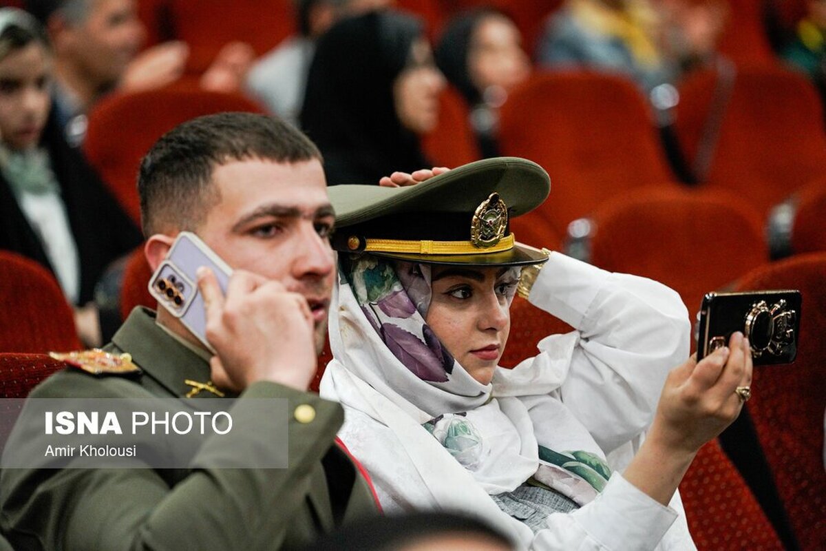 تصاویر جالب از مراسم ازدواج دانشجویی ارتشی ها در تهران