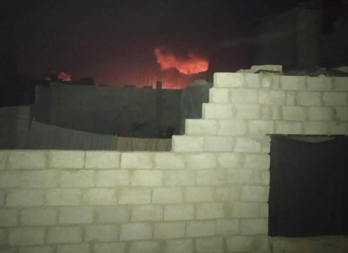 حمله جنگنده‌های اسرائیلی به حومه دمشق