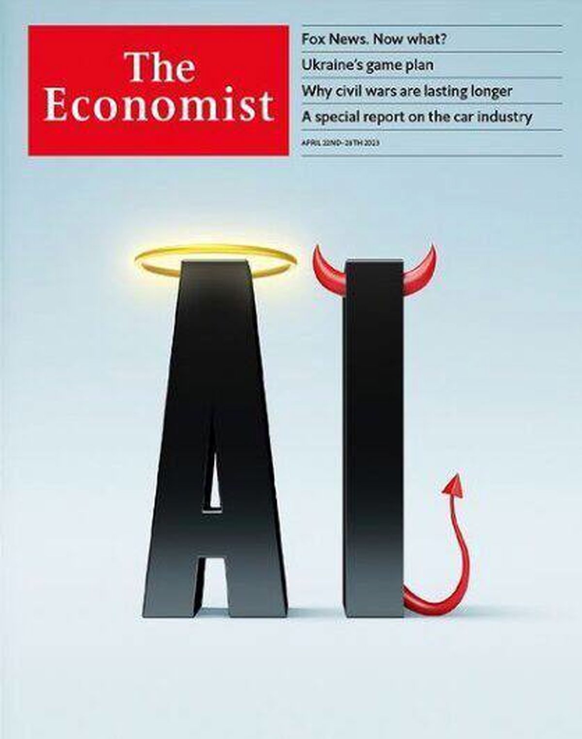طرح جنجالی اکونومیست درباره هوش مصنوعی  فرشته یا شیطان؟