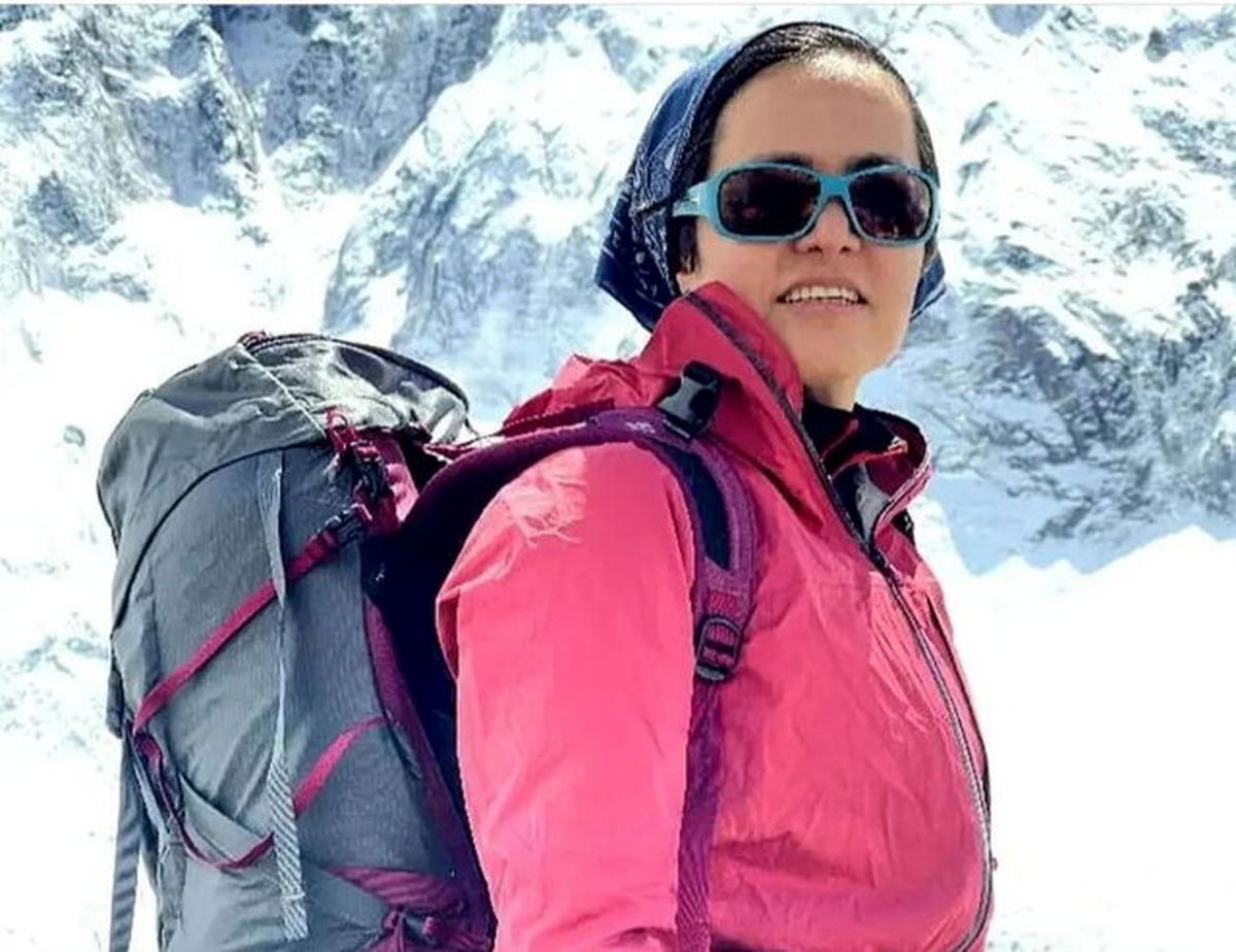 صعود اولین زن ایرانی به مرگبارترین قله‌جهان