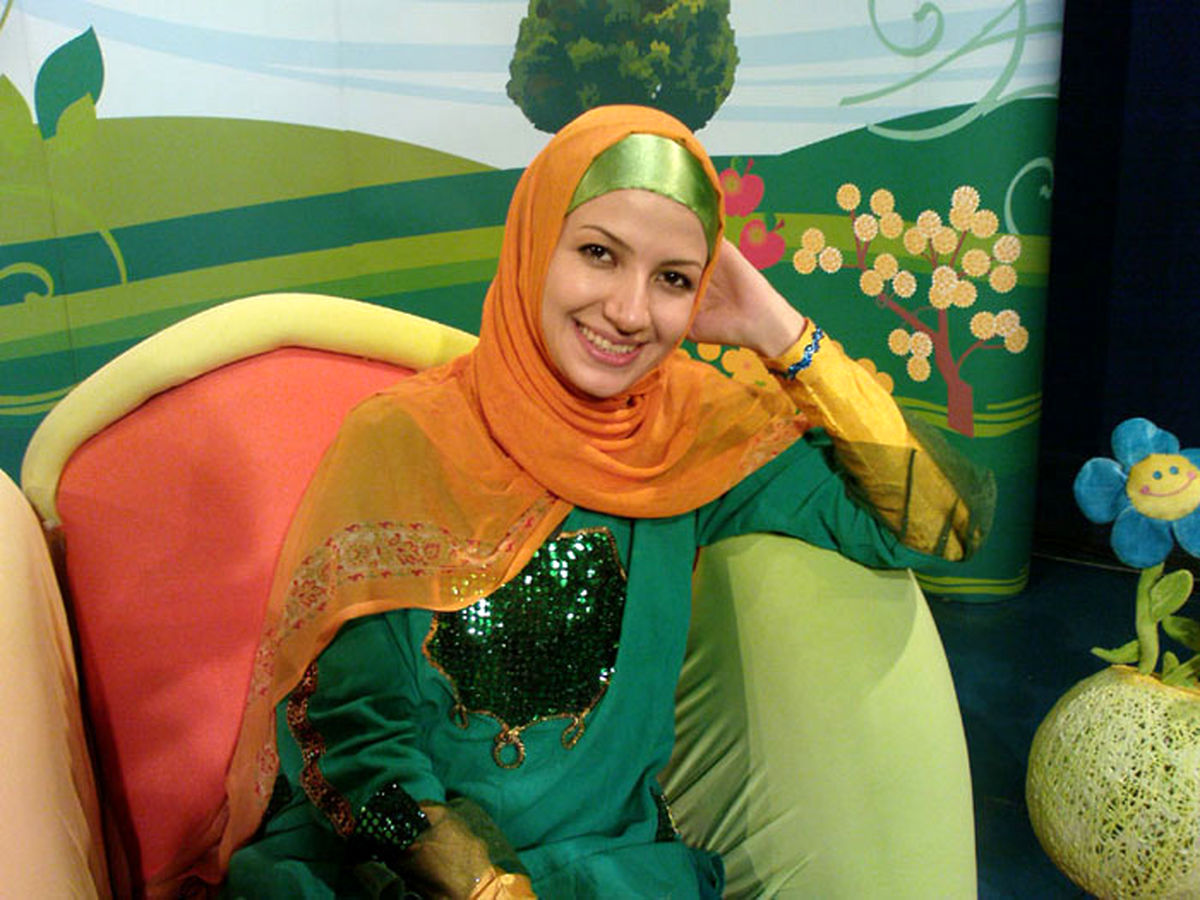 حضور خاله شادونه در نماز عیدفطر تهران+عکس